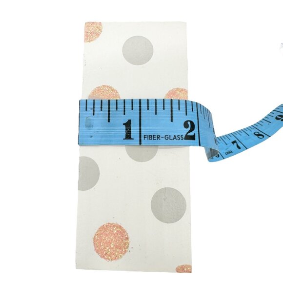 Easter Wooden Box Signs Pair Primitives By Kathy White Pink Glitter New - Picture 10 of 10